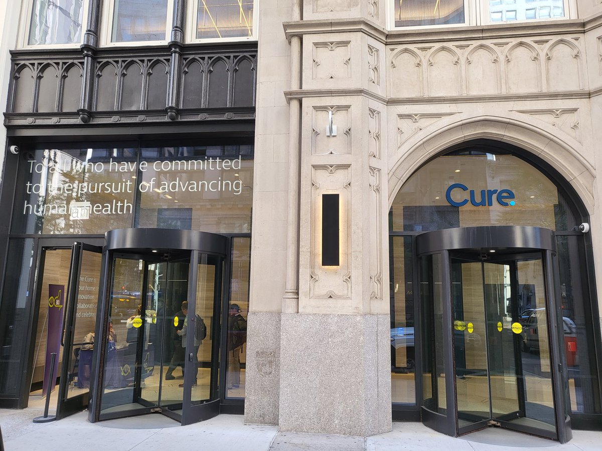Looking forward to connecting with colleagues old and new at the <a href="/newyorkbio/">NewYorkBIO</a> annual meeting, and my first time at Cure at Deerfield Management. What an amazing venue at which to connect with the biotech community, right in the heart of New York City! #nycbiotech