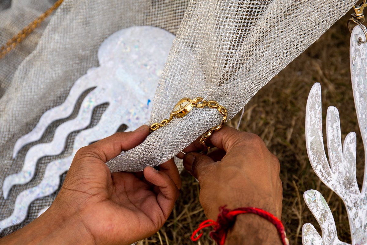 And we cannot forget the beautiful work of <a href="/NatashaSteer/">Natasha Steer</a> and <a href="/Creatabot_tweet/">Creatabot</a> Thank you for bringing your bling to 'The Wave 2022'. <a href="/bakersmedwaytc/">Mrs Bakers Medway Theatre Company Ltd</a> ; @ElectricMedway ; <a href="/ace_southeast/">Arts Council England, South East</a> ;