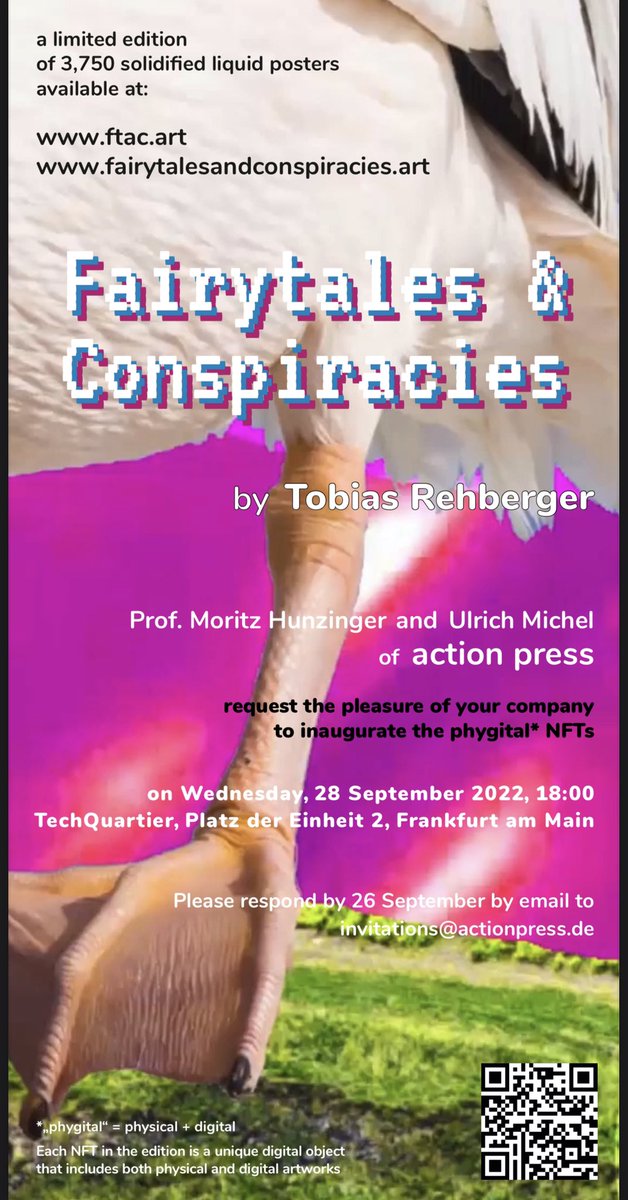 fairytalesandc's tweet photo. Our rl launch event starts soon 🌪⚡️🔮

We look forward to seeing lots of you in person to reveal the liquid posters 🪅🎉

Thank you for over 100 #fairytalesandconspiracies supporters so far 💫👾 we are happy to see the #NFTfamily growing https://t.co/08r55Zrw9U