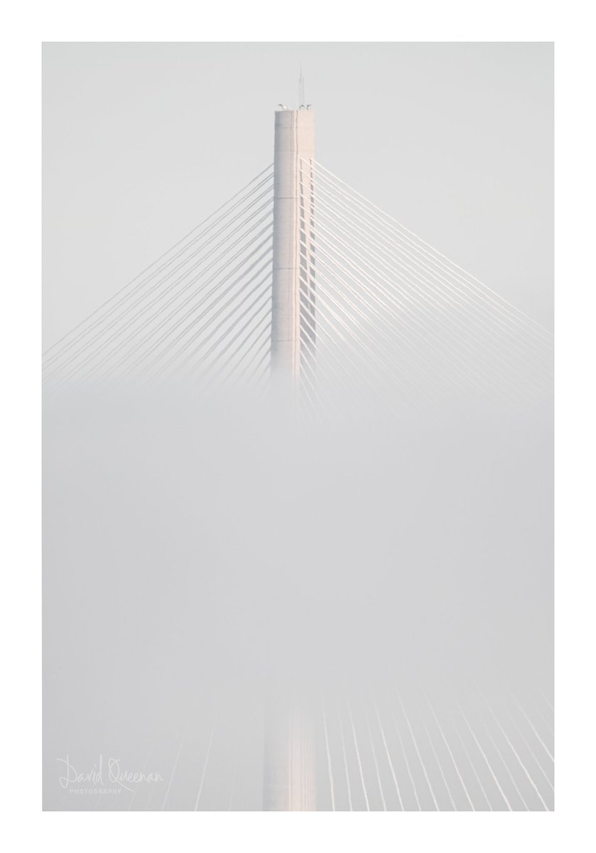 THREADS: One of the Queensferry Crossing towers rising above a thick layer fog a few weeks ago. @FujifilmUK #10yearsofxmount @ForthBridges @NewForthBridge @3LeggedThing #APPicoftheweek @fujilovemag