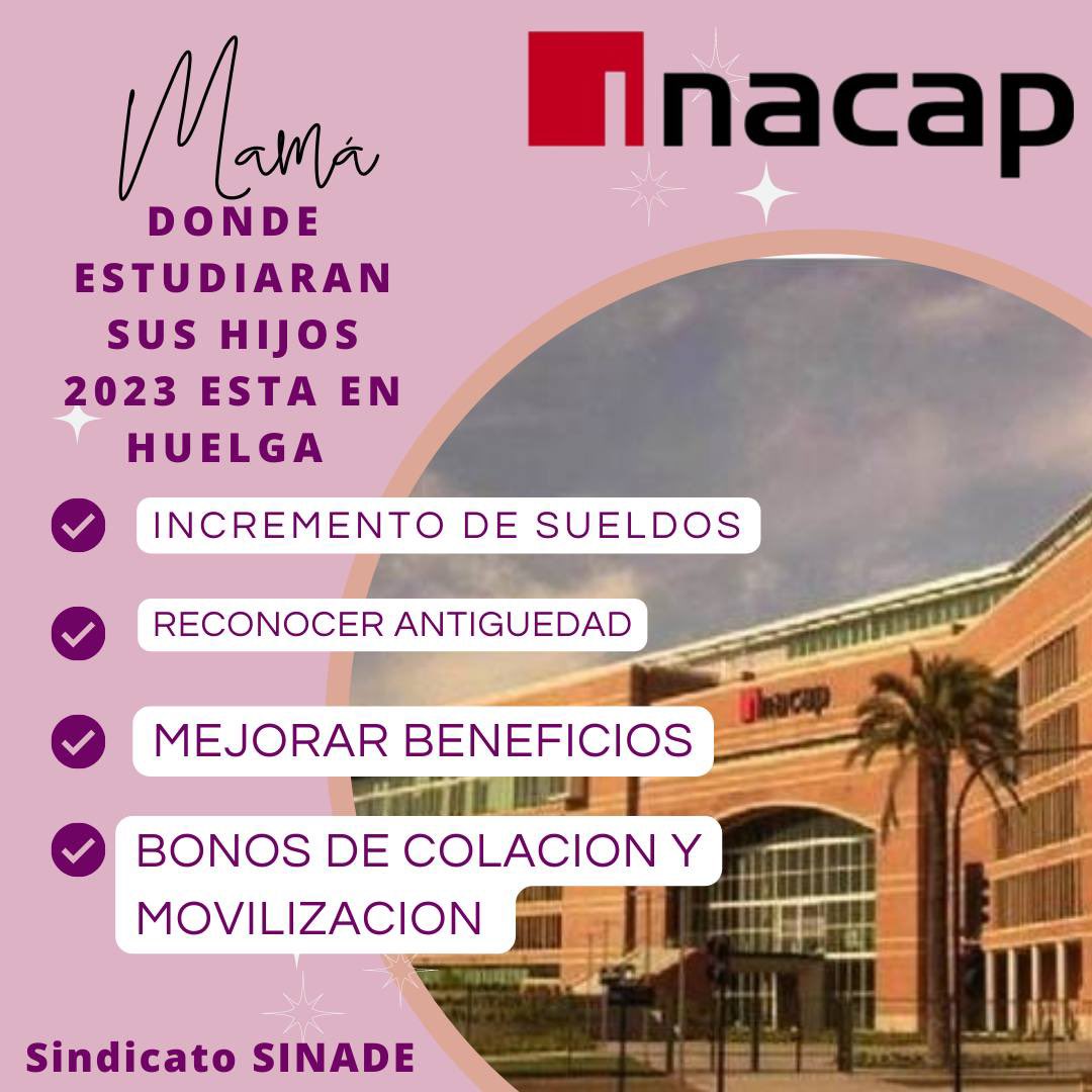 pamela_charao's tweet photo. @HolaChileLaRed  Necesitamos su apoyo, llevamos 17 días en huelga en INACAP, ningún canal de televisión nos presta tribuna.. ustedes también estuvieron en huelga saben lo que se siente …
#JuntosVenceremos 
#Sinade 
#HuelgaInacap 
@huelgainacap
@InacapHuelga2022
@edodelaiglesia https://t.co/ITN4aioqC0