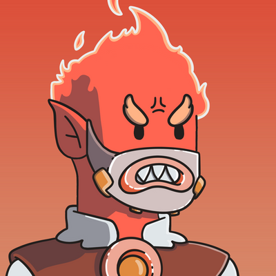Thread of @Communi3_io Legendary 1/1 PFP's for #C3PFPWeek 

This Tinkerer is on fire, literally!🔥