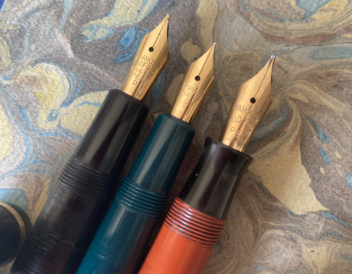 mhowalt's tweet photo. Vintage fountain pens are cool. https://t.co/TUTRbY3oDz