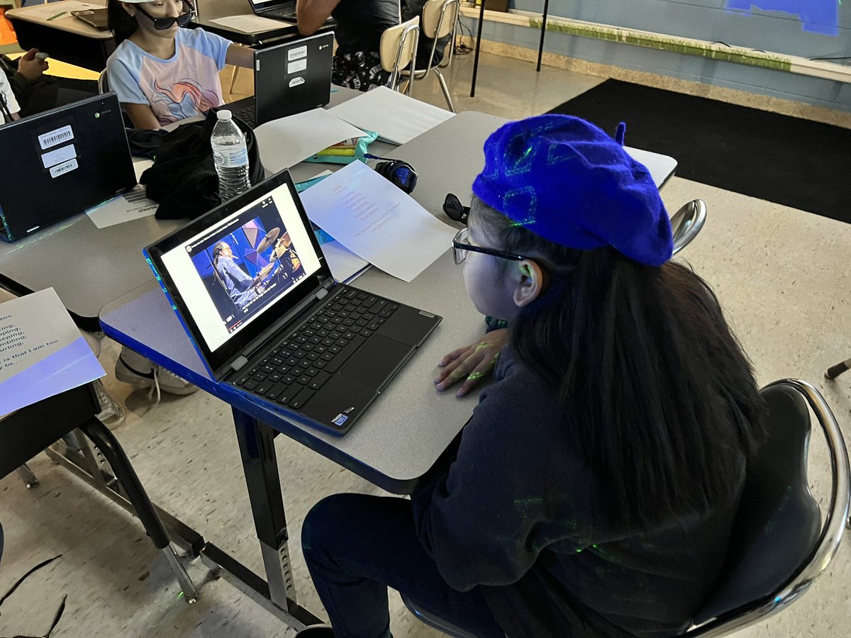 It’s our first Poetry and Jazz Jam! Students explored connections between jazz and poetry before performing their own poems!

<a href="/Graham_Wendy/">Wendy Graham</a>
#gatehsv