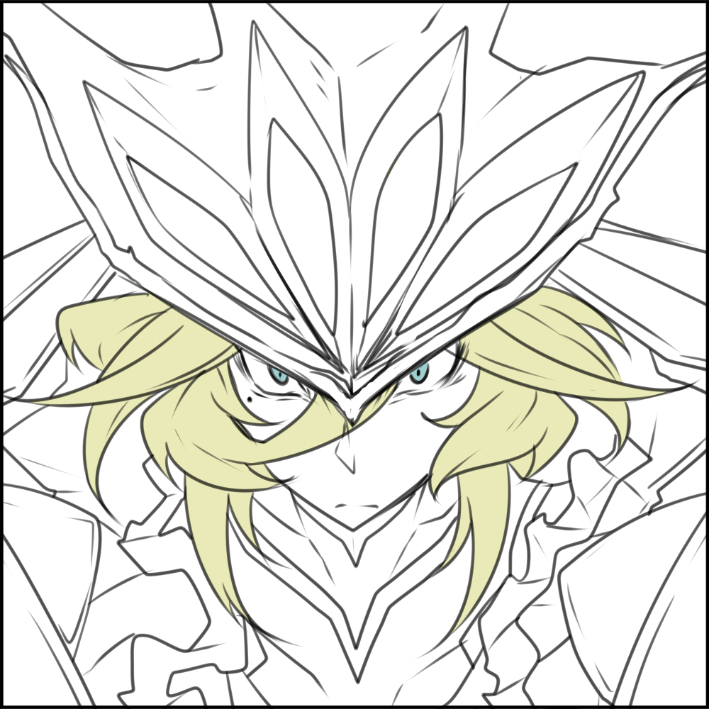 #このタグをみた人はド正面イラストを貼る 