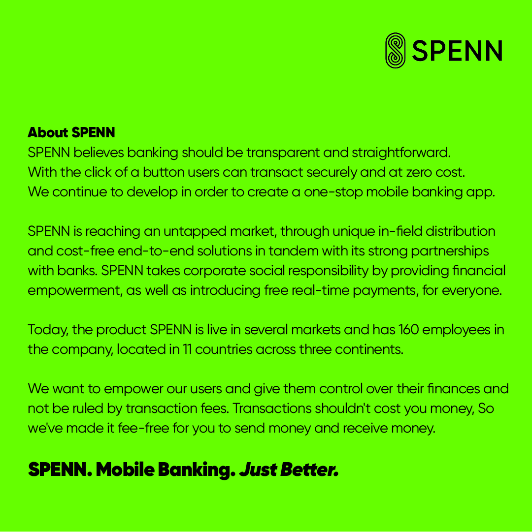 Read our rebrand story here!💚
#JustSPENNit #MobileBanking #JustBetter