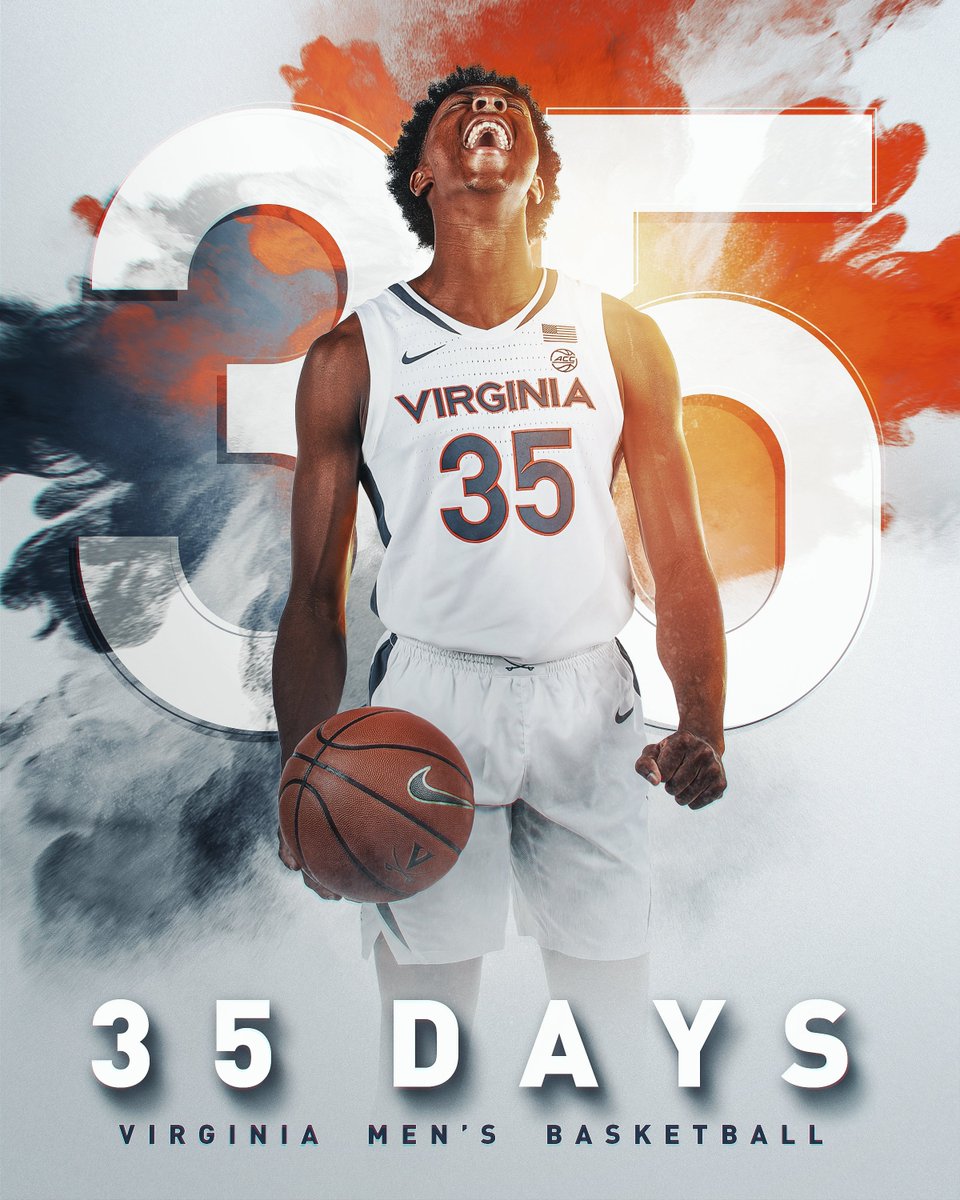 3⃣5⃣ <a href="/leonbx35/">Leon Bond III</a> days until the season opener vs. NCCU! 🔶⚔️🔷 #GoHoos