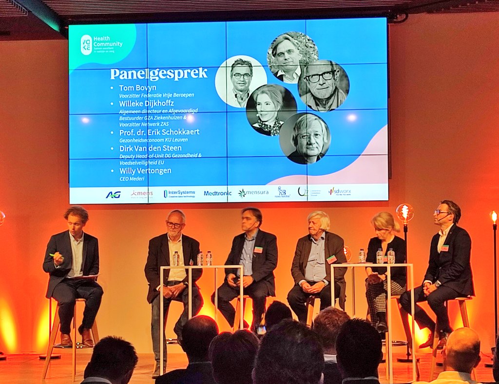 koenmaertens's tweet photo. Geïntegreerde digitalisering essentieel voor geïnteresseerde zorg, dixit @wdijkhoffz @gzaziekenhuizen. Integratie met eerstelijn en andere actoren eveneens nodig!
@VOKA_HC #meerwaarde #preventie #integralezorg https://t.co/pLUQBE3nOh