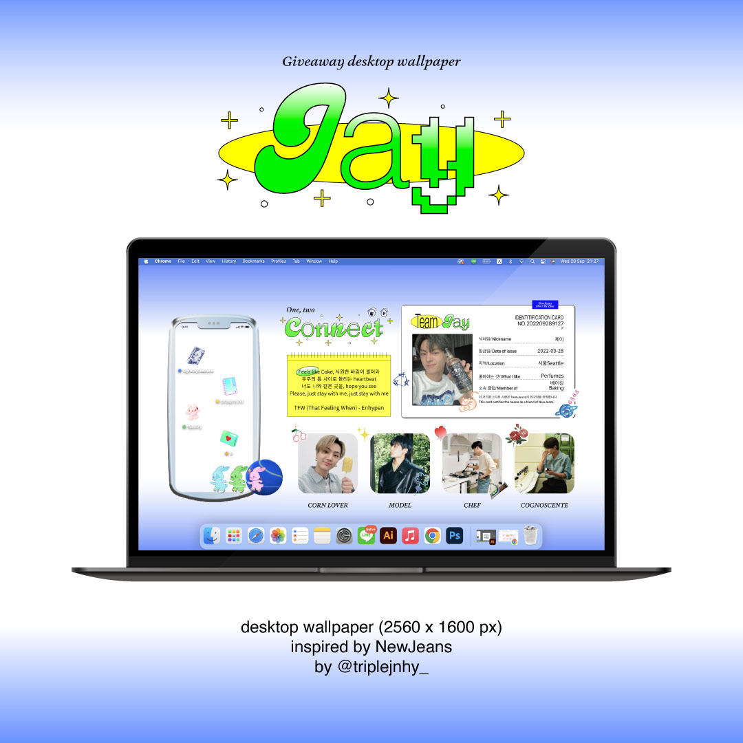 dtba______'s tweet photo. My Chemical Hype Boy 💙

Giveaway desktop wallpaper💻
🔗 https://t.co/xKtFHWbleq

for personal use only.
#artworkเอนจีน #jay #enhypen https://t.co/WpWdz3Q3yN