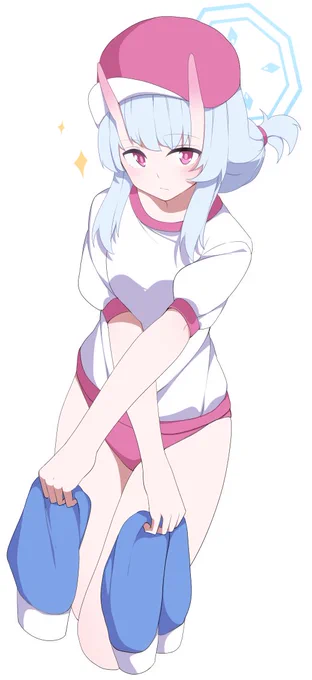 これは騎馬戦で一騎当千のチセちゃん #ブルアカ 