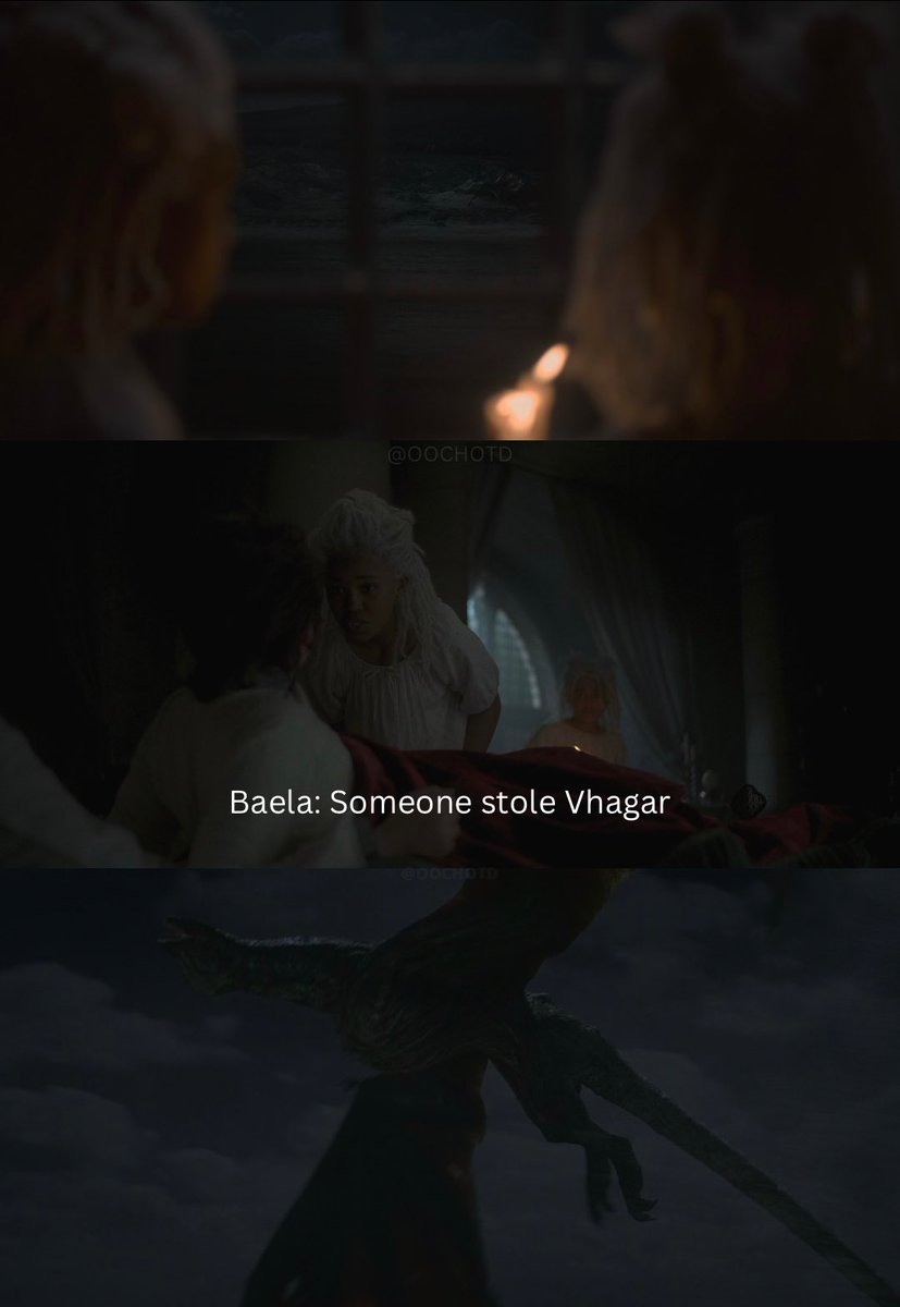 The theft of Vhagar, the largest Dragon currently alive in the entire world, will be a major issue in Episode 7. #HouseOfTheDragon