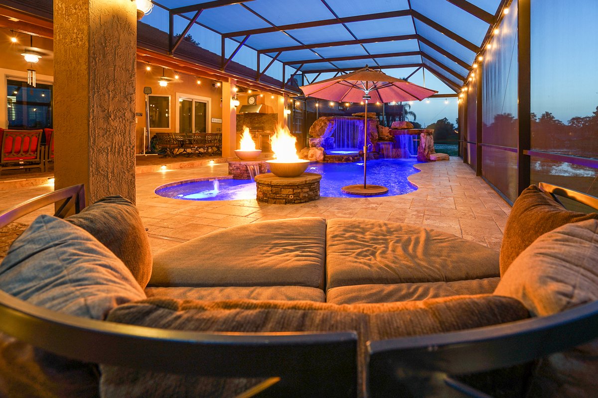 #FireFeatures add to the experience of having a fantastic backyard.

#fire #firefeature #firepit #outdoorspaces #backyardgoals #outdoorliving #pooldesign #outsidespace #outdoordesign #outdoorspace #outdoorlivingspace #outdoorinspiration #outdoordecor #gardendesign #outdoordesign