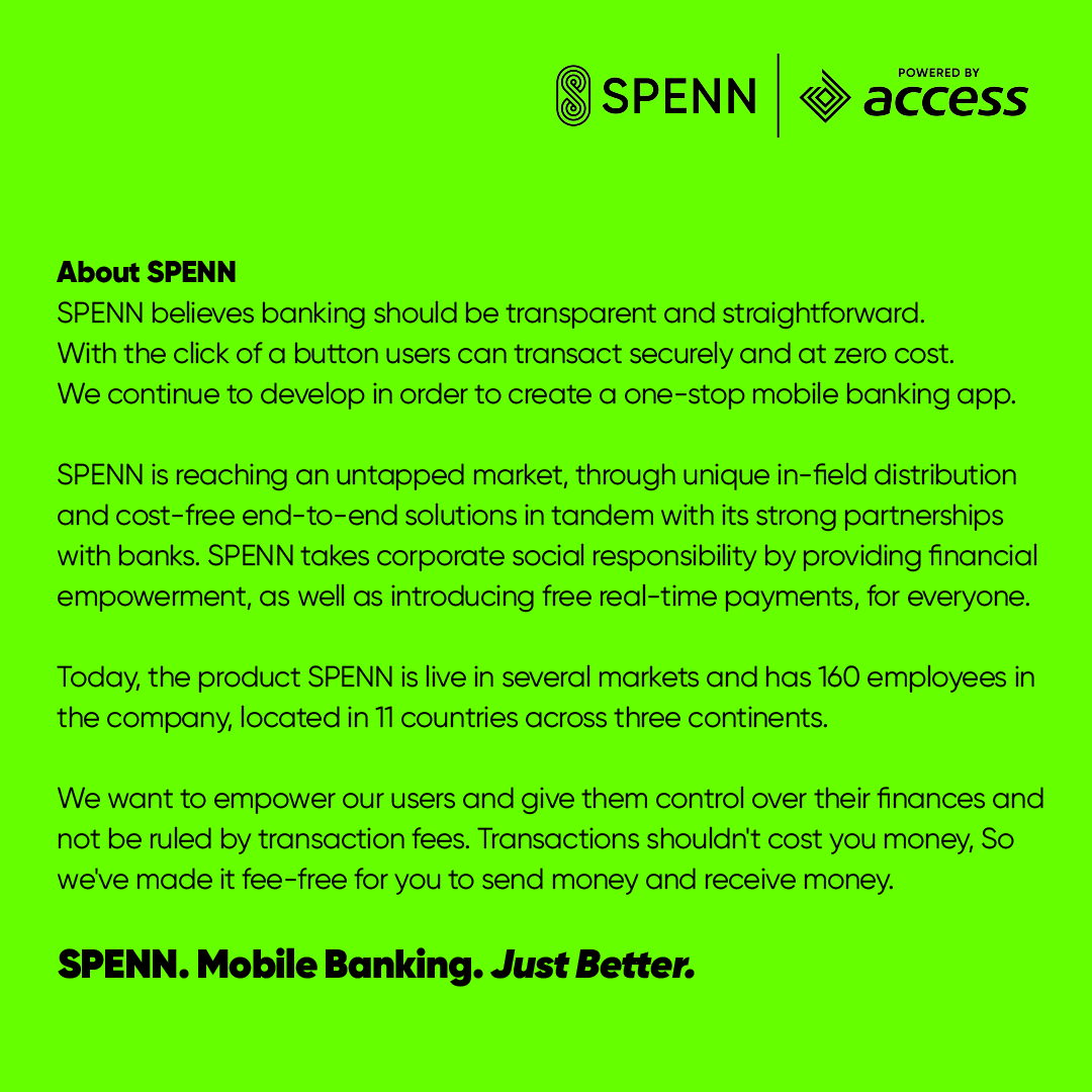 SPENNZambia's tweet photo. Read our rebrand story here!💚
#JustSPENNit #MobileBanking #JustBetter https://t.co/7zot0Hyl4a