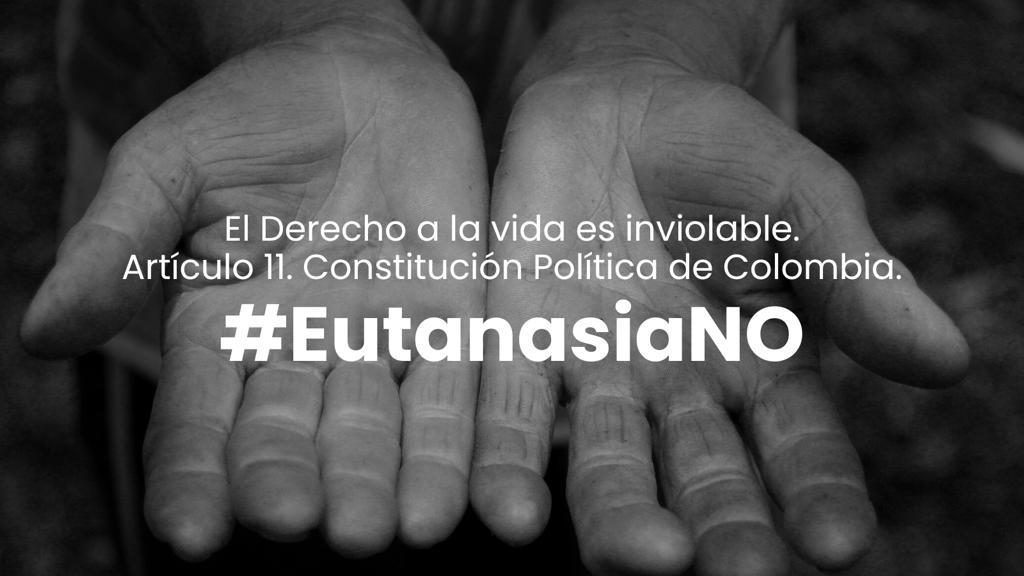 mgiraldosenador's tweet photo. Clasificar a un subgrupo de personas como legalmente
elegibles para ser asesinadas violenta el mandato
constitucional de respetar la dignidad humana, el
Artículo 11 de la misma Constitución y el quinto
mandamiento de la Ley Divina.
#EutanasiaNO https://t.co/2asZvGJrE4