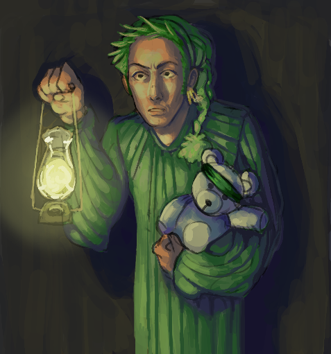 I started one piece. The one piece is REALLLLLL.
I like funny man Zoro, here he is in his jammies. Doodled this during class for <a href="/siikkq/">Woahkinnn</a> 
#ONEPIECE