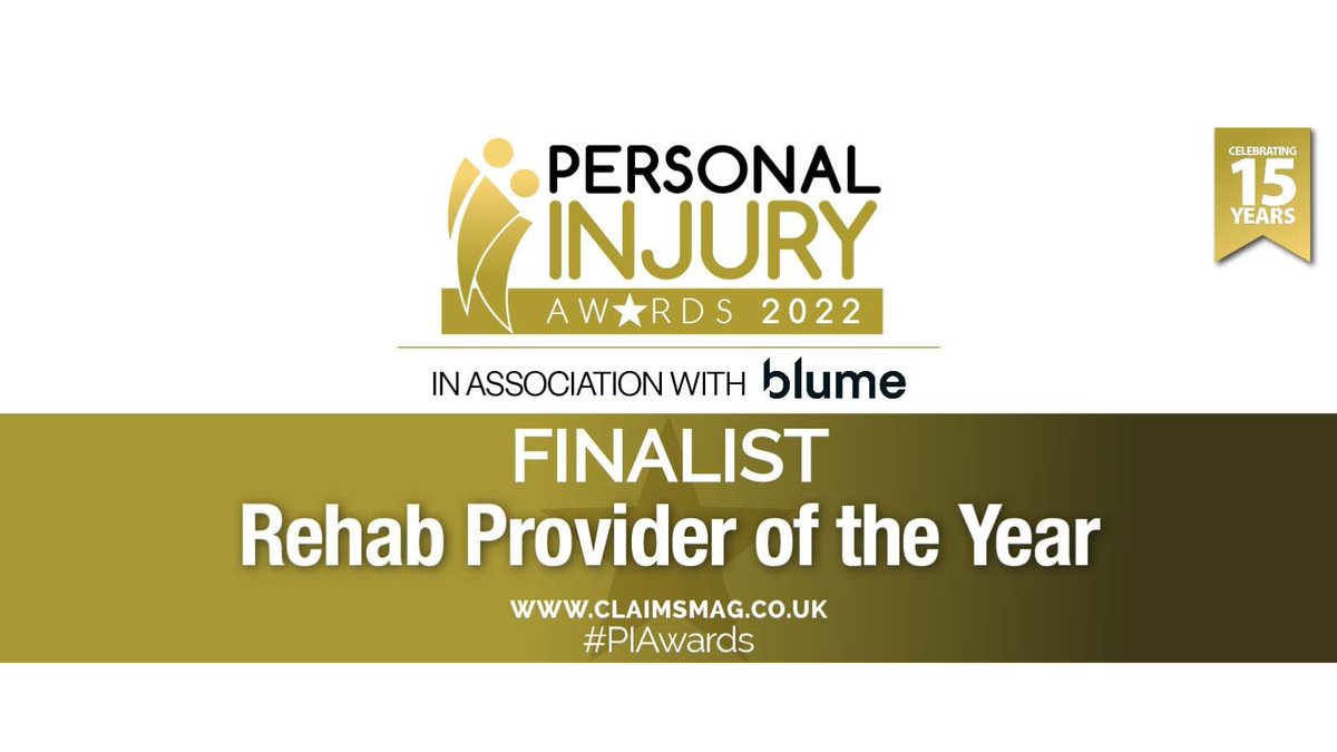 Proud to announce that Pace Rehabilitation has been shortlisted as a finalist for 'Rehab Provider of the Year' at the Personal Injury Awards 2022!! #PIAwards #pacerehab #rehabilitation