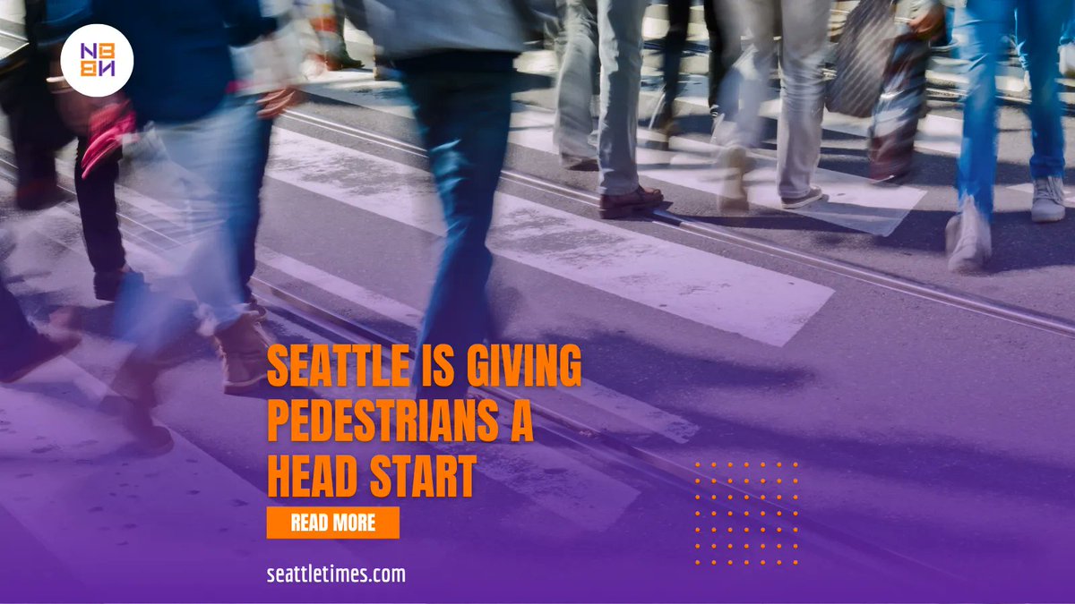 nelsonboydlaw's tweet photo. The Seattle Department of Transportation plans to install new traffic signals that allow pedestrians to cross the street before cars and trucks. 

https://t.co/kxpIPOYSH4 

#walk #walking #pedestrian #pedestrianaccident https://t.co/qktbTO1Gub