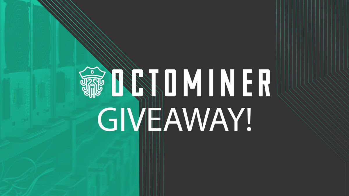 Happy Wednesday!🐫Our weekly giveaway is here! 🙌

This week we will send 3 winners the following:

- Octobox with merch
- Octominer mug
- Octominer hoodie, keep you warm during crypto winter

To enter, like <a href="/MinerDudeLLC/">Minerdude LLC</a> and comment below you did. Winners picked at 5pm CST 🚀