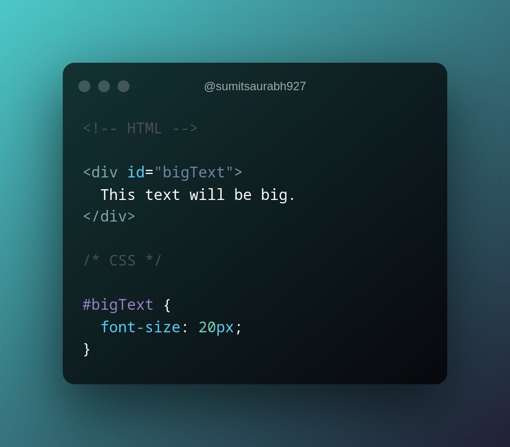  css basics a thread thread from sumit javascript react