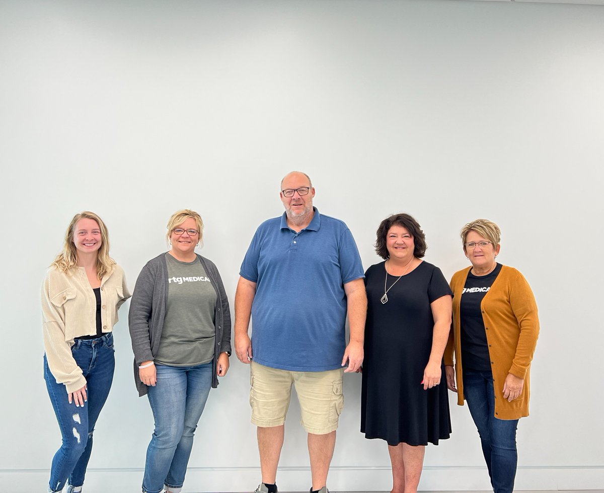 RTGmedical's tweet photo. This month we celebrated several work anniversaries. Thank you all for your hard work and dedication to RTG Medical, each of you is appreciated and we are fortunate to have you on our team.
#RTGMedical #TeamRTG #WorkAnniversary #September #culture #workculture https://t.co/z7Ij5kiGVn