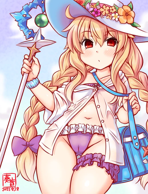 ロリダクソ発売日だよー!!#LittleWitchNobeta#リトルウィッチノベタ 
