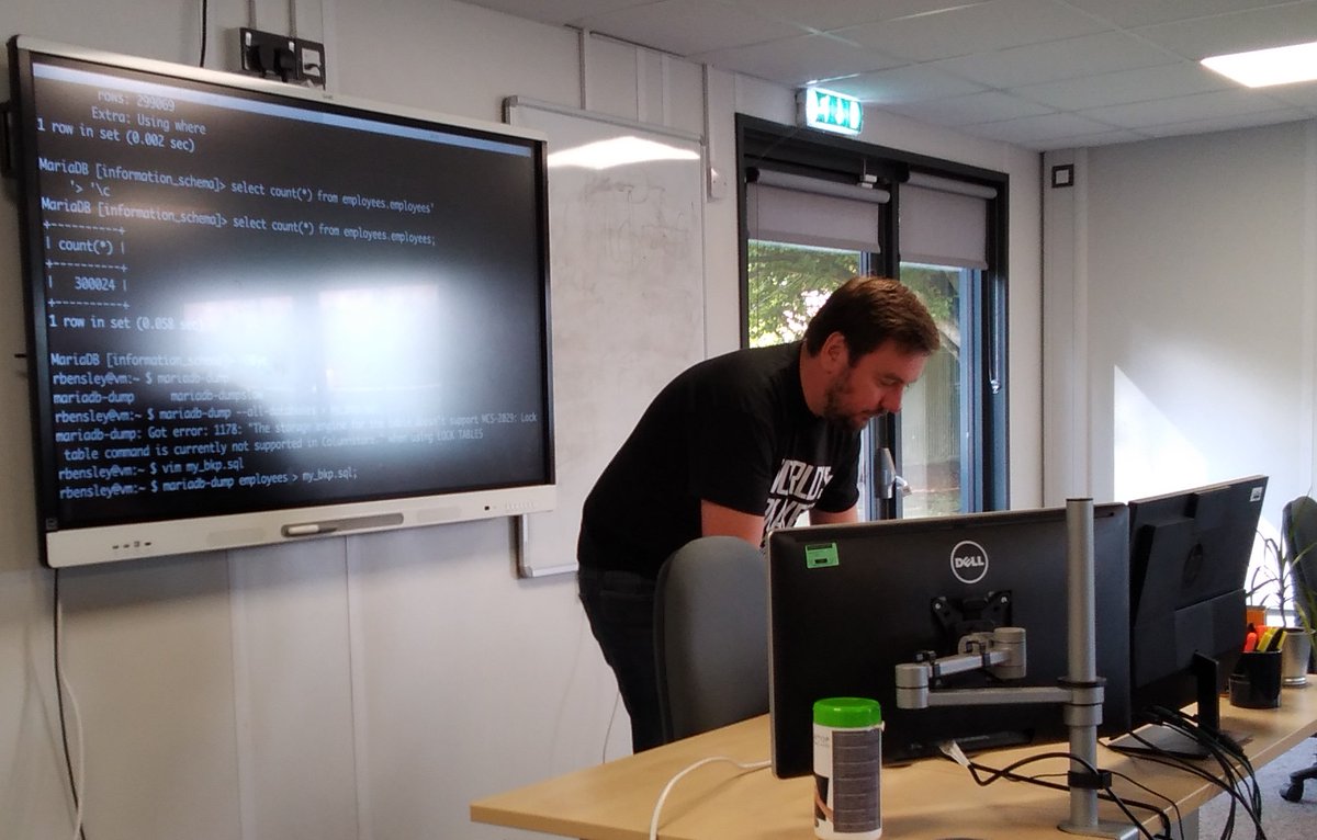 tsas_computing's tweet photo. It was great for @tsas_norwich @TLevels_govuk  students to hear from @RichardBensley from @mariadb.    Great to hear how students can apply and develop their knowledge further to be industry ready. #Aspirational #Engaged https://t.co/fTLAzJPCrO