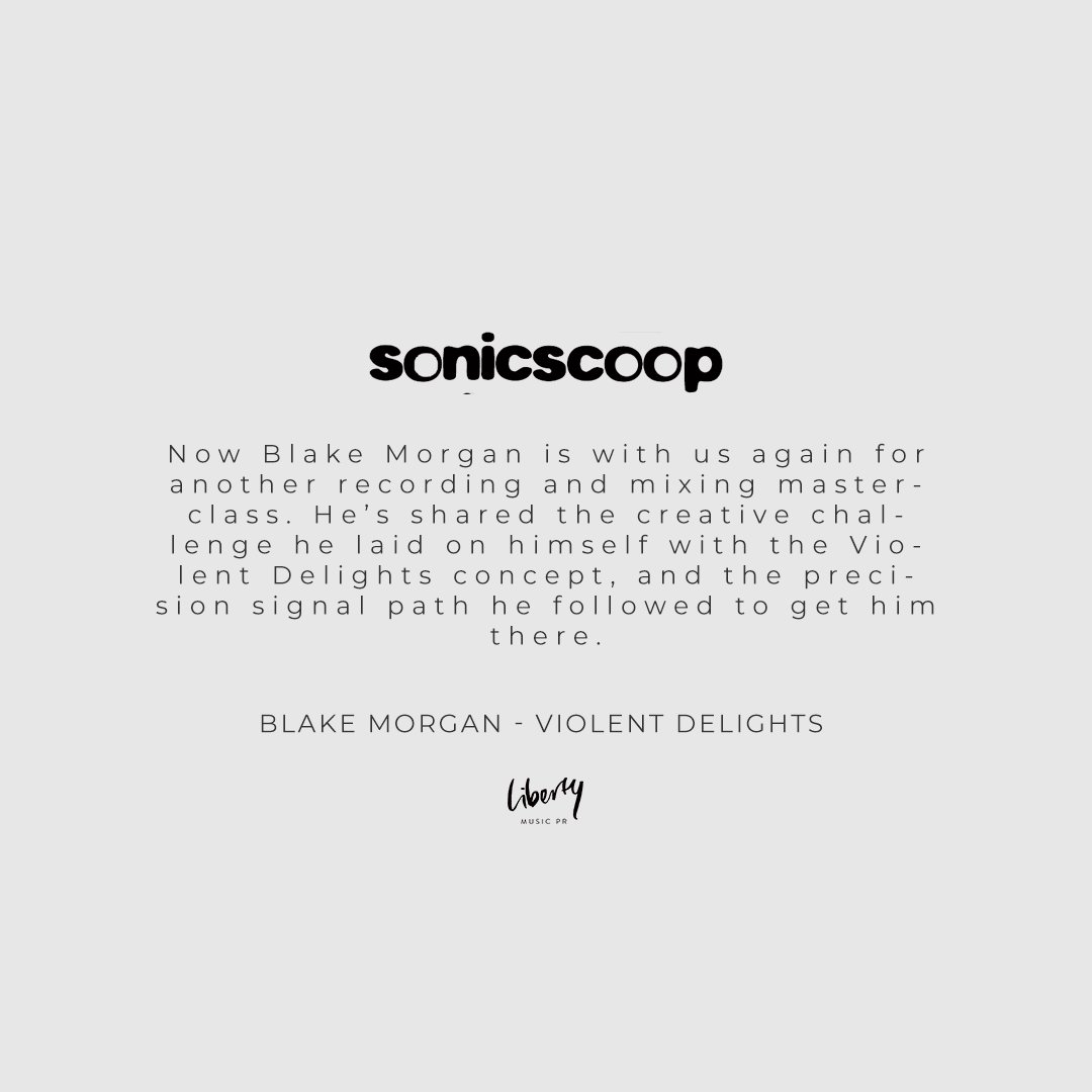 LibertyMusicPR's tweet photo. Check out this fascinating piece from @_sonicscoop about the studio session with @theblakemorgan! Read the full piece on the Sonic Scoop website.

#newmusic #blakemorgan #sonicscoop #libertymusicpr #studiosession https://t.co/gv94e1BToi