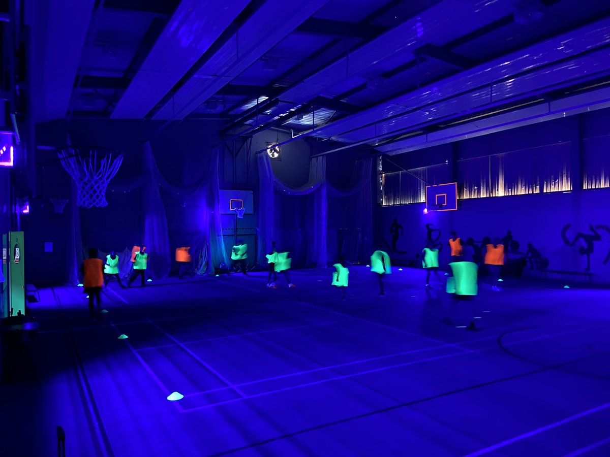 Glow in the dark club for Year 7s is in full swing! Thanks to our Year 10 sports leaders for running this excellent club! For any new Year 7 students please feel free to come along next week - every Wednesday at 3.40-4.30!