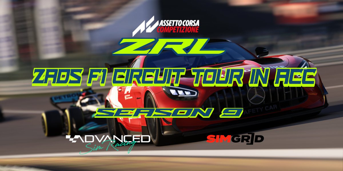 RacingZealous's tweet photo. New season starts Tues Oct 4th.
Click on link to register:
https://t.co/KvOZZ2Y0z9

@sim_grid @AdvSimRacing @AcCompetizione https://t.co/kf3sV2jJez