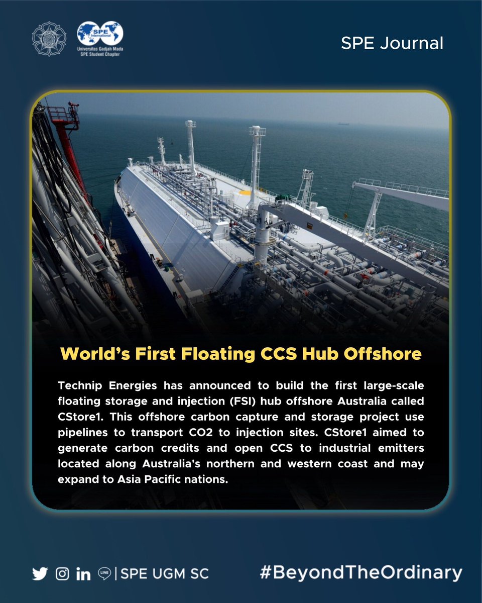 speugmsc's tweet photo. [SPE Journal : September Edition]

What's up SPEople!

Journal of Petroleum Energy (JPT) is SPE's magazine that provides briefs and features on technology advancements in exploration and production, the oil and gas industry issues, and news about SPE and its members. https://t.co/XVXGKgta8g
