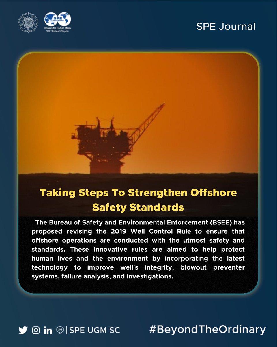 speugmsc's tweet photo. [SPE Journal : September Edition]

What's up SPEople!

Journal of Petroleum Energy (JPT) is SPE's magazine that provides briefs and features on technology advancements in exploration and production, the oil and gas industry issues, and news about SPE and its members. https://t.co/XVXGKgta8g