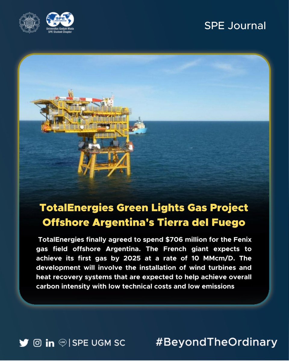 speugmsc's tweet photo. [SPE Journal : September Edition]

What's up SPEople!

Journal of Petroleum Energy (JPT) is SPE's magazine that provides briefs and features on technology advancements in exploration and production, the oil and gas industry issues, and news about SPE and its members. https://t.co/XVXGKgta8g