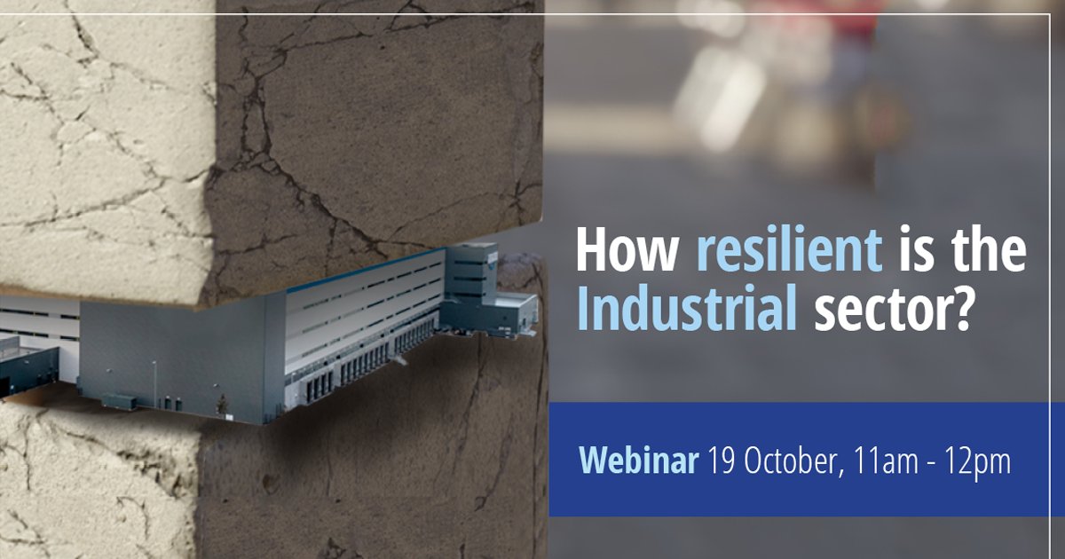 How resilient is the industrial sector?

Join us for our latest quarterly market update &amp; panel debate on 19 October. 🗣️✔

Info &amp; sign up ➡ ow.ly/Mput50KVUzl

View our Industrial &amp; Logistics services ➡ ow.ly/rx1t50KVUNq

#industrialproperty #industrialrealestate