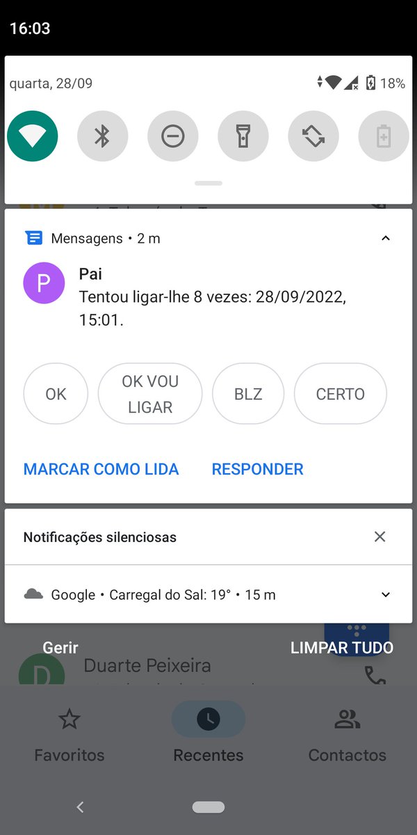 Sabes que deu merda quando isto acontece