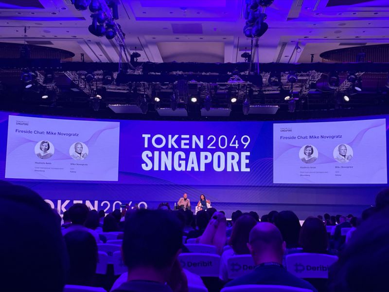 TrustDisruption's tweet photo. #TeamDeltecGroup checking in at #Token2049 #Singapore #TrustingDisruption 😎 https://t.co/a7sf8wPk5F