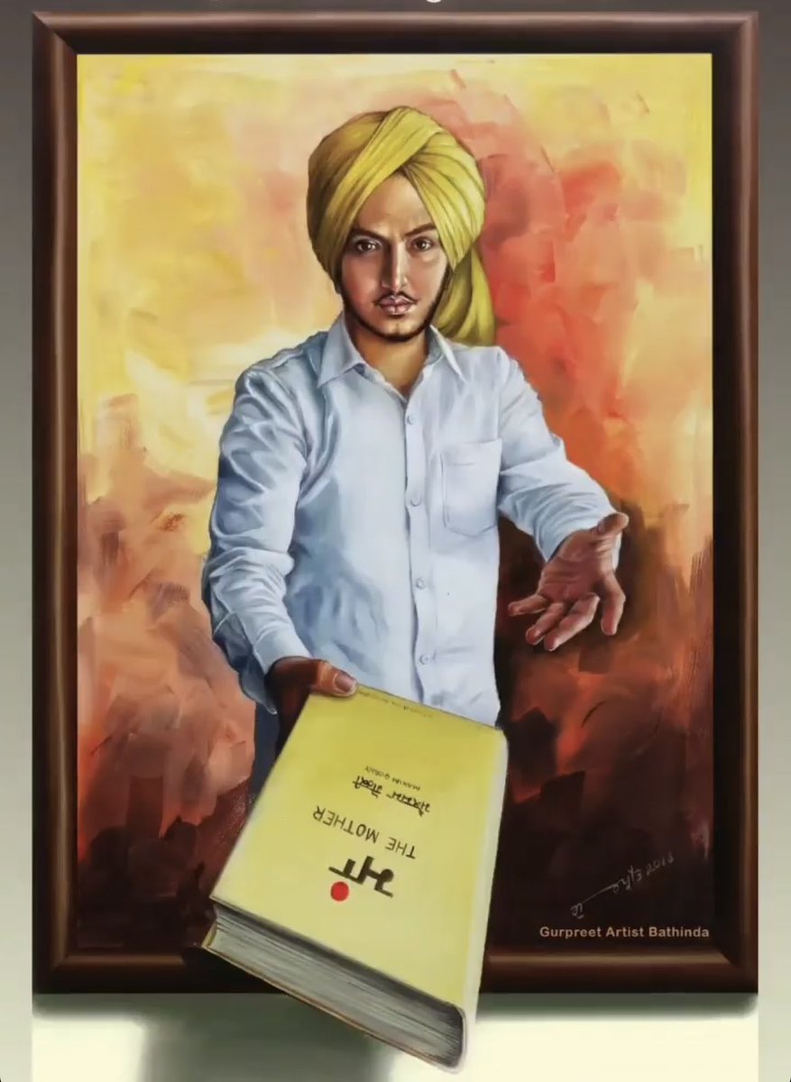 Shaheed-e-azam Sardar Bhagat Singh 🙏🙏