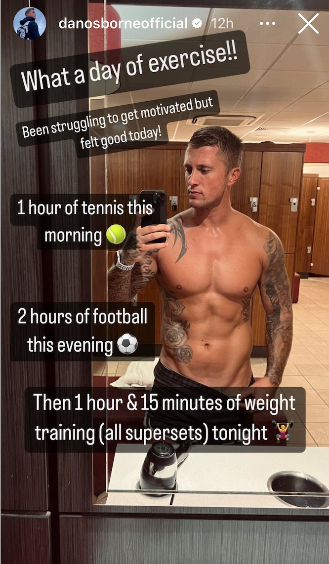 Celeb Lover on Twitter "Imagine how sweaty Dan Osborne's boxers were