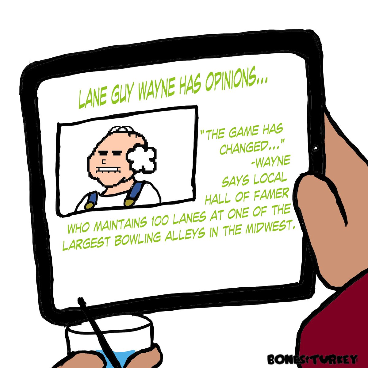 Change is good!...#bonesandturkey #bowling #webcomic #ilovebowling