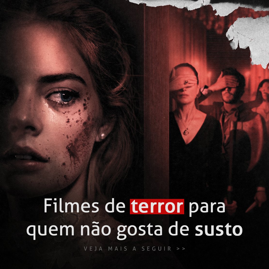 Sábado de Halloween: veja lista com 20 filmes de terror na Netflix