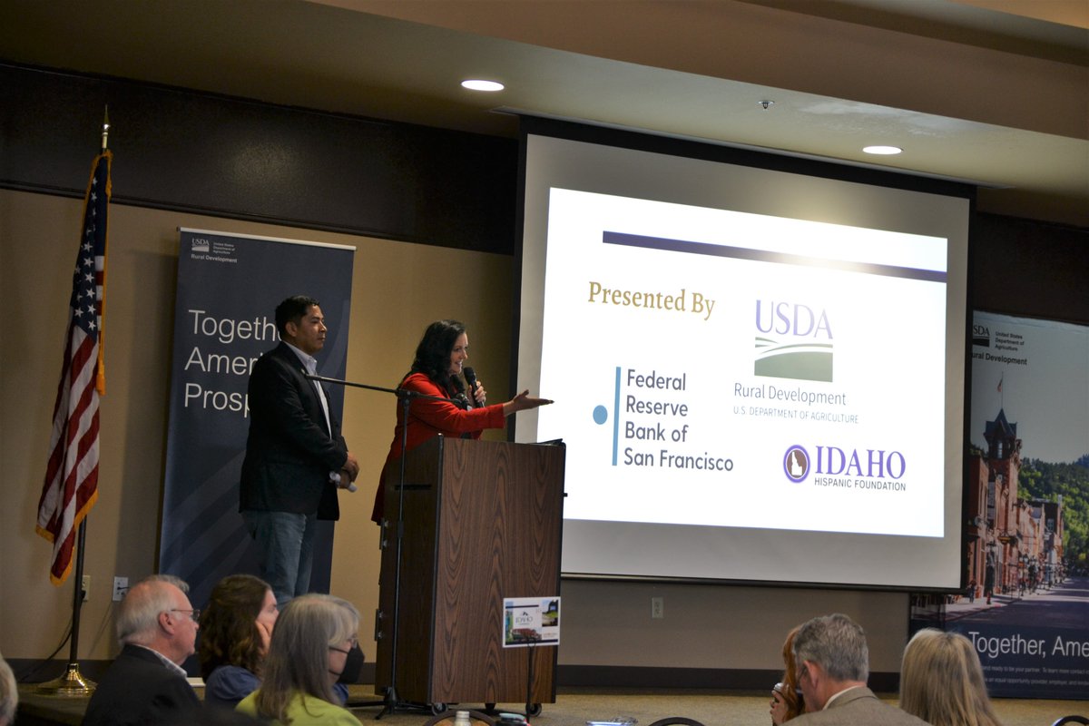 IdahoCommerce's tweet photo. Yesterday, more than 200 attendees representing Idaho cities, counties, state government agencies and other community organizations attended the new Idaho Rural Success Summit.

Read more about the event here: https://t.co/nWLMuGseq8 https://t.co/jkM1owzwNG