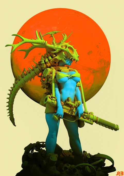 "Moonstone"One of my most iconic designs.#digitalart // 2012 
