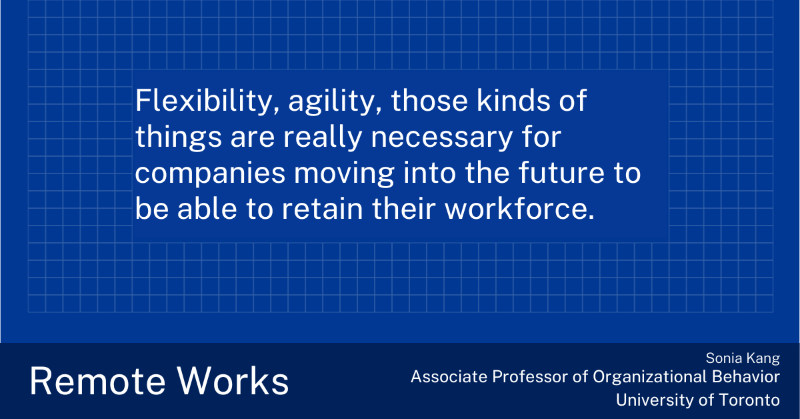 citrix's tweet photo. Many employers expect office attendance ... but employees prefer a flexible work schedule. So how should business leaders – and personnel – manage this disconnect?
@Sonia_Kang & @TulipRetail's VP of Employee Success Marco Osso join this episode of #CitrixRemoteWorks to discuss.
