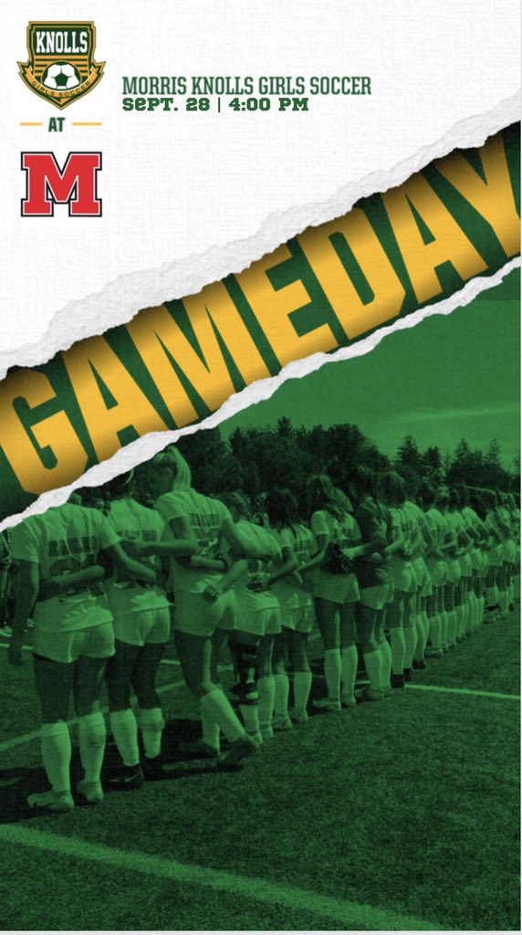 Traveling to Mendham today for a 4 pm kickoff!
