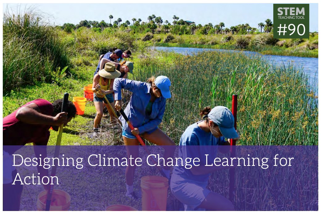 Philip Bell (@philiplbell) on Twitter photo PLS RT & SHARE #NGSSchat
Are you wanting to help your students take action in response to #ClimateChange? Excited to share this new <a href="/STEMTeachTools/">STEM Teaching Tools</a> that provides detailed #NGSS guidance for #ClimateAction & grade-banded #SciEd examples. #ClimateJustice
stemteachingtools.org/brief/90 PLS RT & SHARE #NGSSchat
Are you wanting to help your students take action in response to #ClimateChange? Excited to share this new <a href="/STEMTeachTools/">STEM Teaching Tools</a> that provides detailed #NGSS guidance for #ClimateAction & grade-banded #SciEd examples. #ClimateJustice
stemteachingtools.org/brief/90