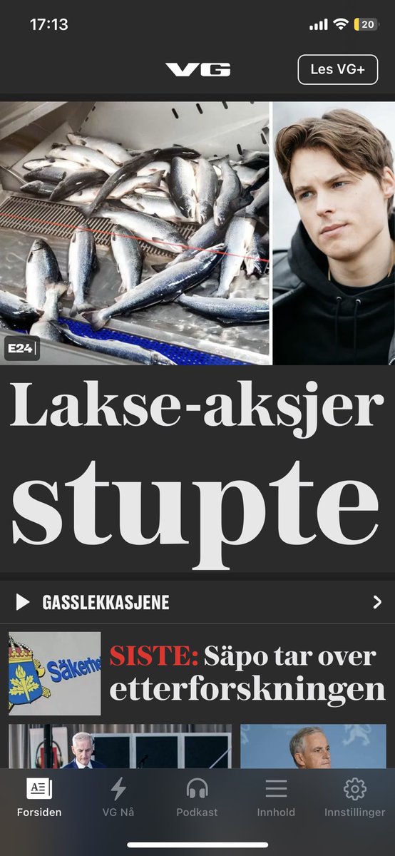 ukjentartist's tweet photo. Legger aksjen min i kaldt vann, Salmalaks 📉 https://t.co/Hr1iZIafWq