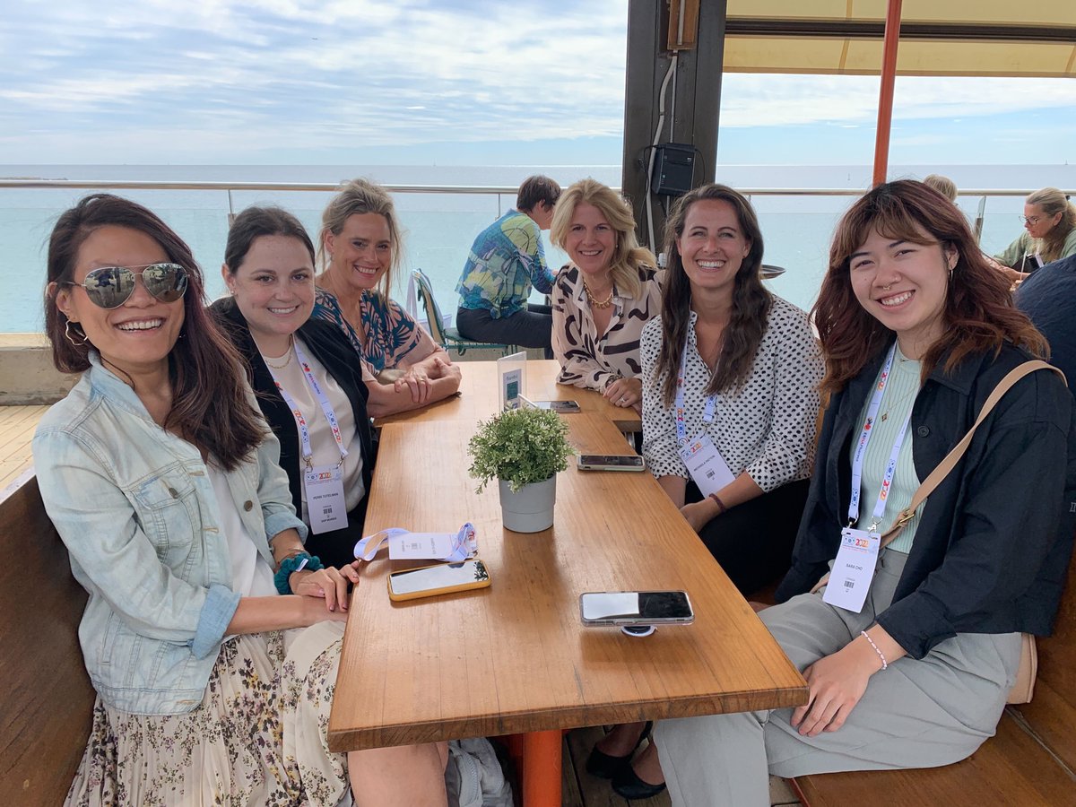 Lunch with the best lab mates by the sea! #MySIOP #SIOP2022