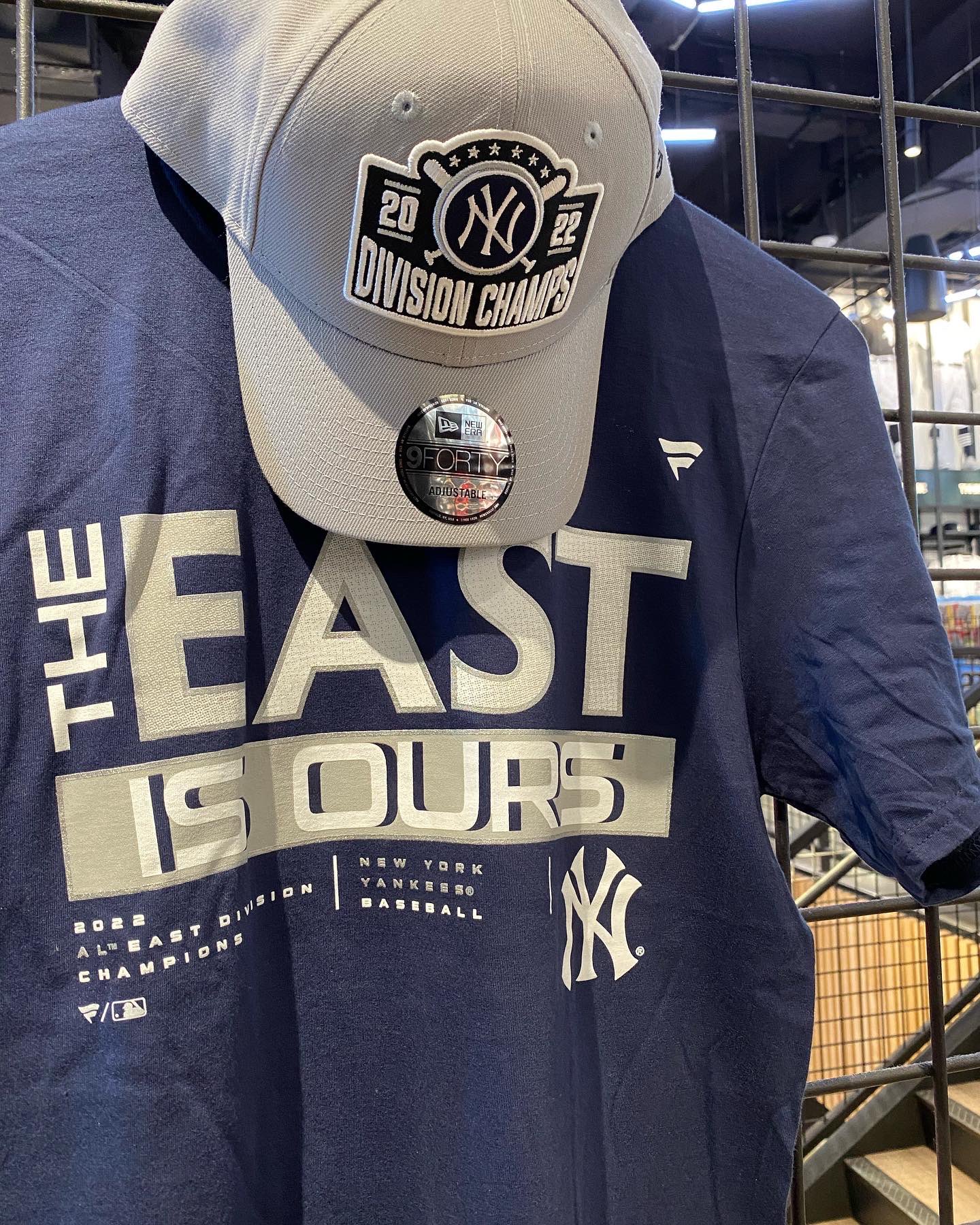 MLB Store on X: Beasts in the East 💪🏻 Yankees Post Season gear is here  in the heart of NYC at the MLB Flagship Store ⚾️ Get ready for some October  baseball! #