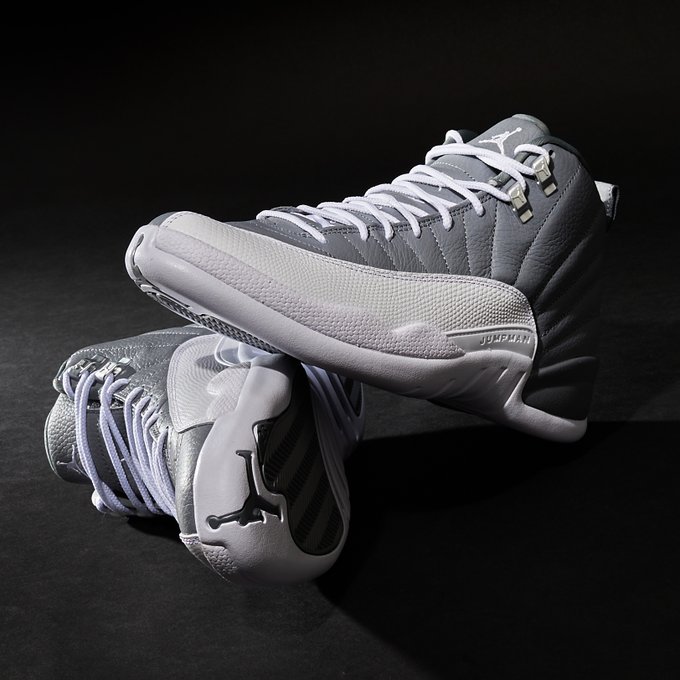 SOLELINKS's tweet photo. Ad: Air Jordan 12 Retro ‘Stealth’ sizes 8-12 available at $160 + FREE shipping, use code FALL20 => https://t.co/a08BR5RWBK https://t.co/sutmfxchMx