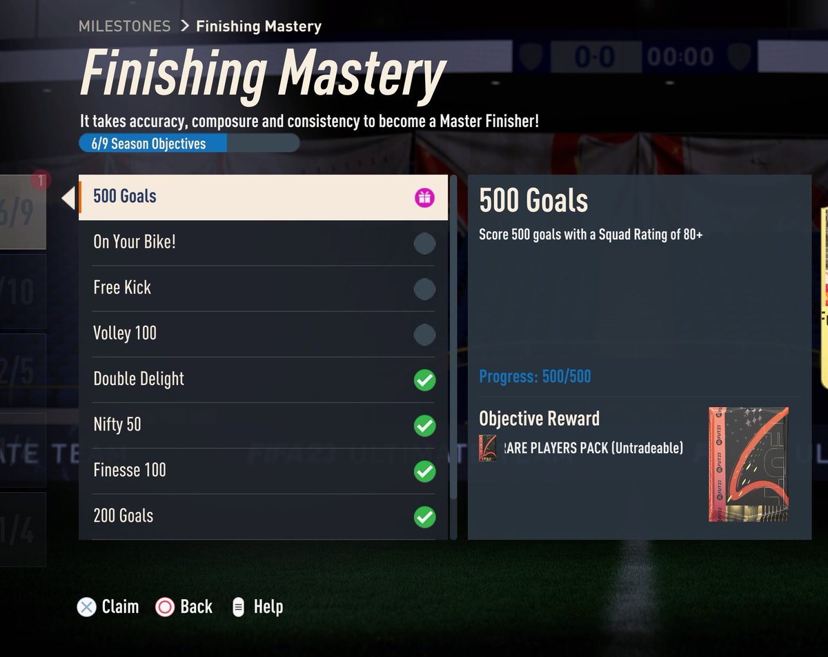 Zinhja's tweet photo. ⭐ How to get 2x 100k Packs ⭐

Play Squad Battles on 'Beginner':
✅ Score 500 goals
✅ Assist 500 times

Can easily be done in 10 games. You can also do it as Coop with a friend and its not as boring + counts for both :)

Let me see your packs once you done it ⬇️👀 https://t.co/63AWByL5f2