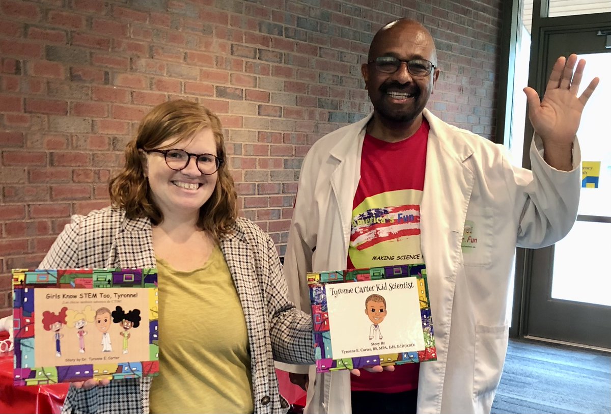 amfunsci's tweet photo. Fun preschool science assembly at Inver Glen Library last Saturday!  We will be doing another one at 10:00 a.m. tomorrow at the Robert Trail Library.  It's free, so bring your preschoolers for a fun, interactive event! https://t.co/sOpAFF2W6d